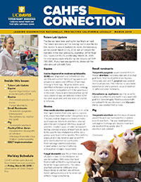 CAHFS Connection Newsletter March 2018