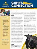 CAHFS Connection Newsletter May 2016