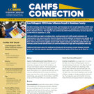 CAHFS Connection Newsletter October 2018